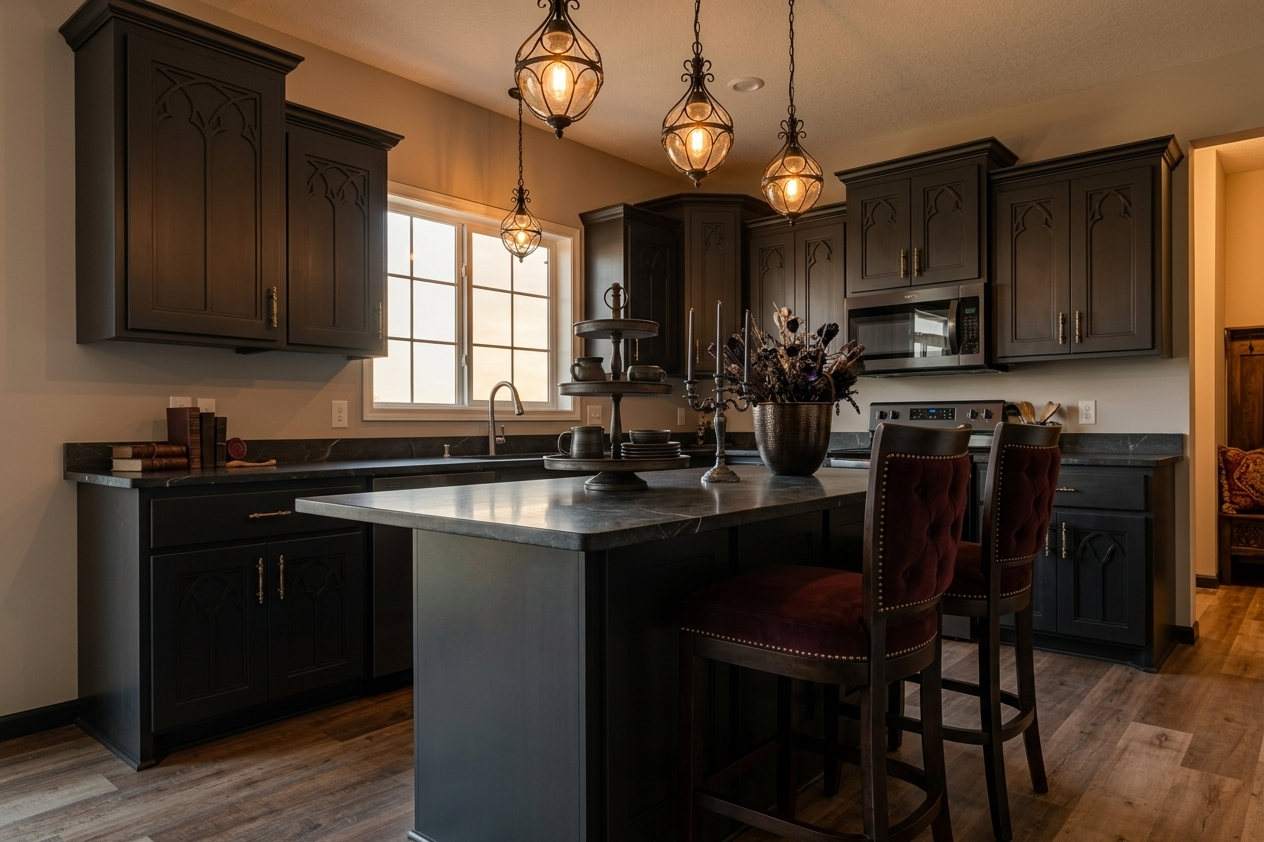 Modern Gothic Interior Design