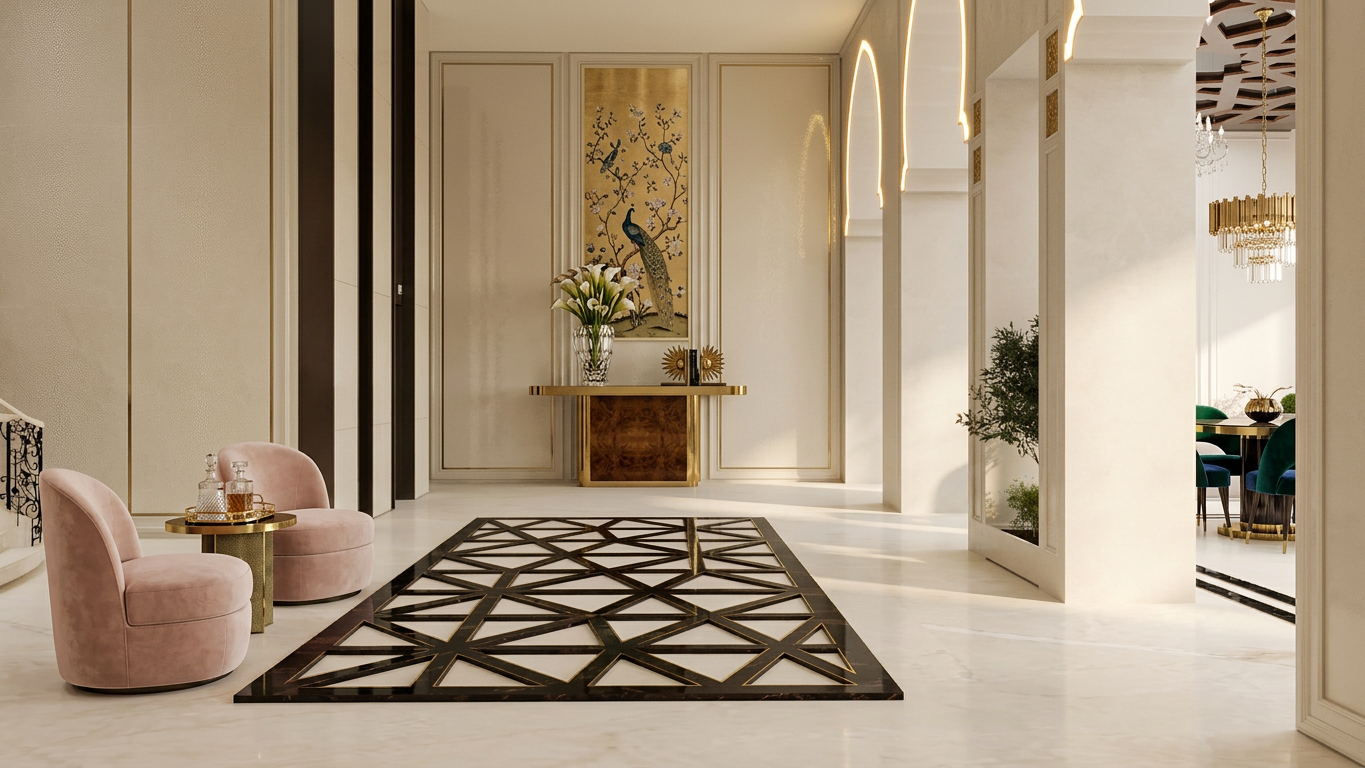 Hollywood Regency Interior Design