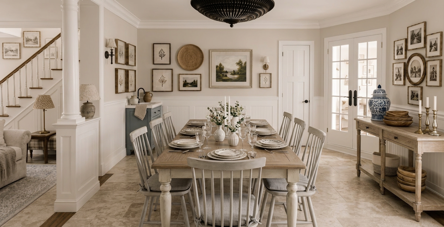 Transitional Dining Room