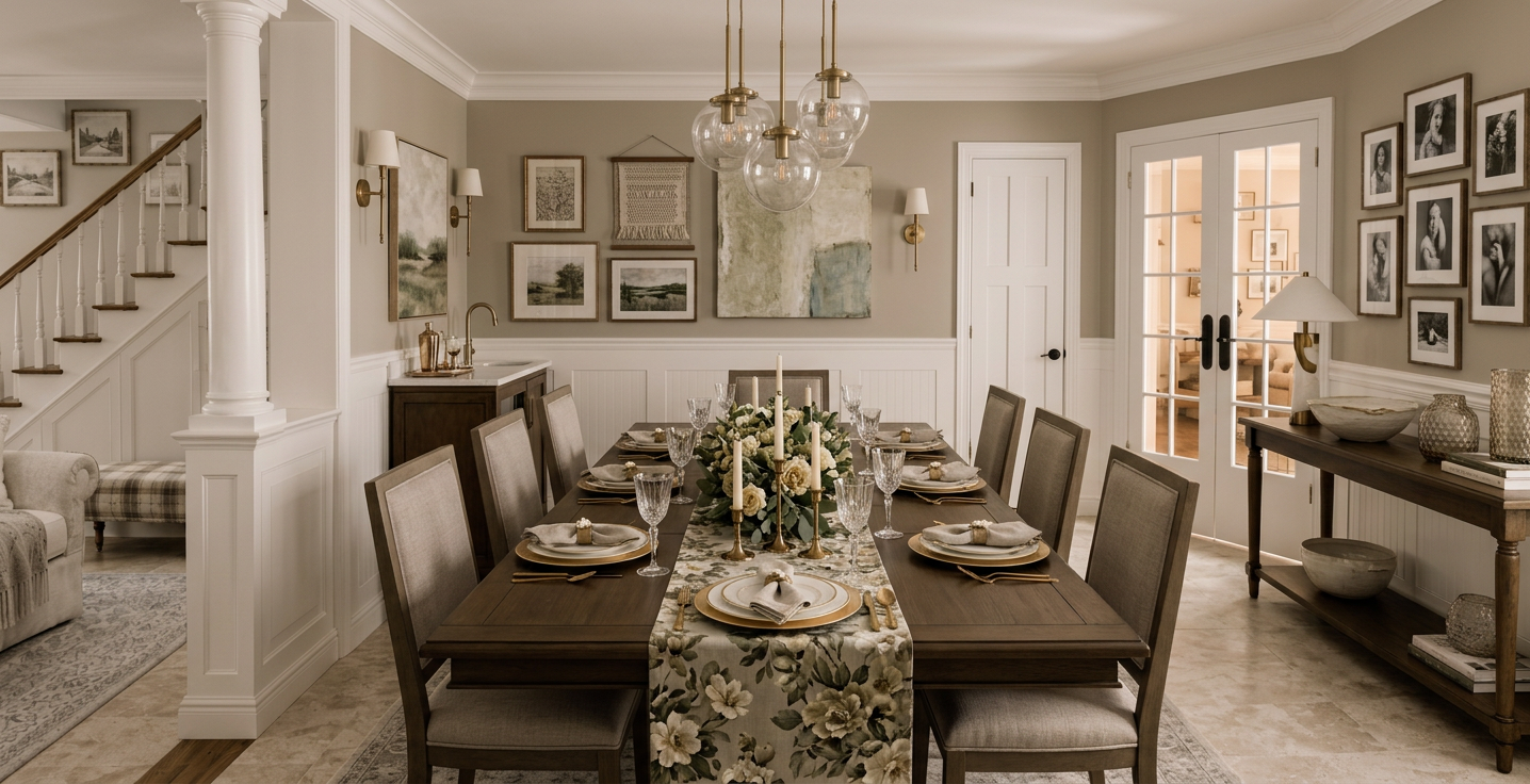 Transitional Dining Room