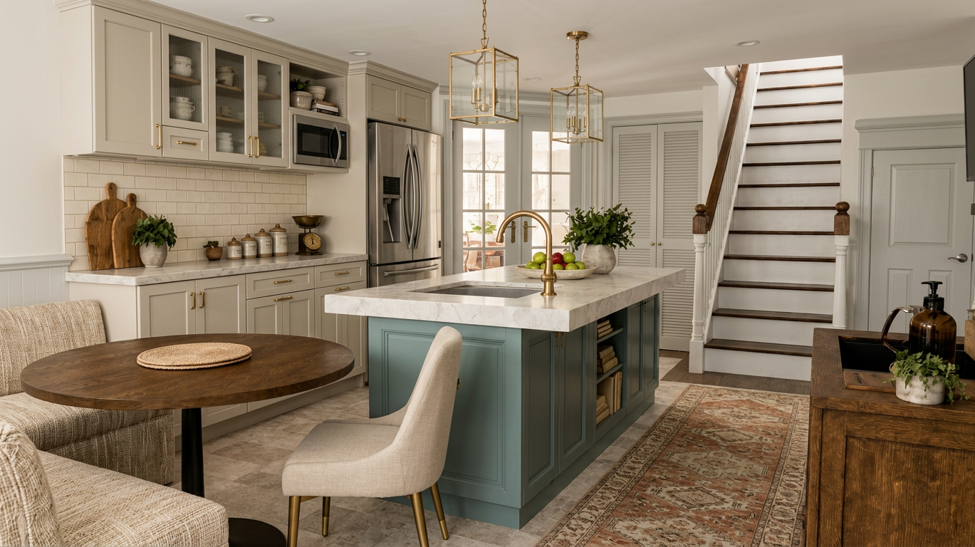 Int Transitional Interior Design