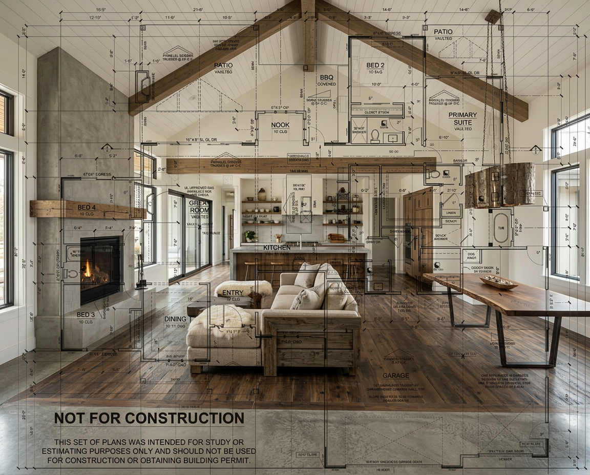 Contemporary Rustic Interior Design