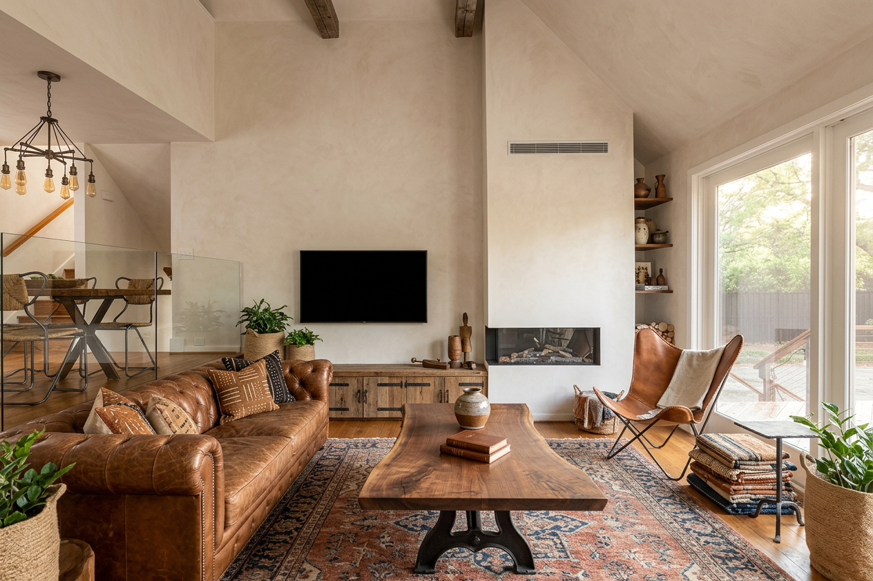 Artisanal Industrial Interior Design