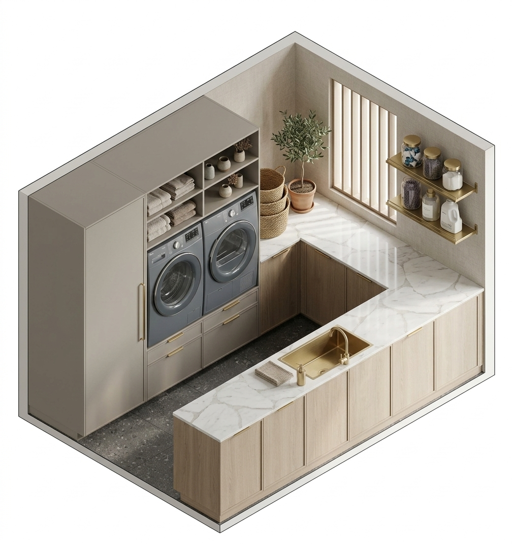 Modern Laundry Room
