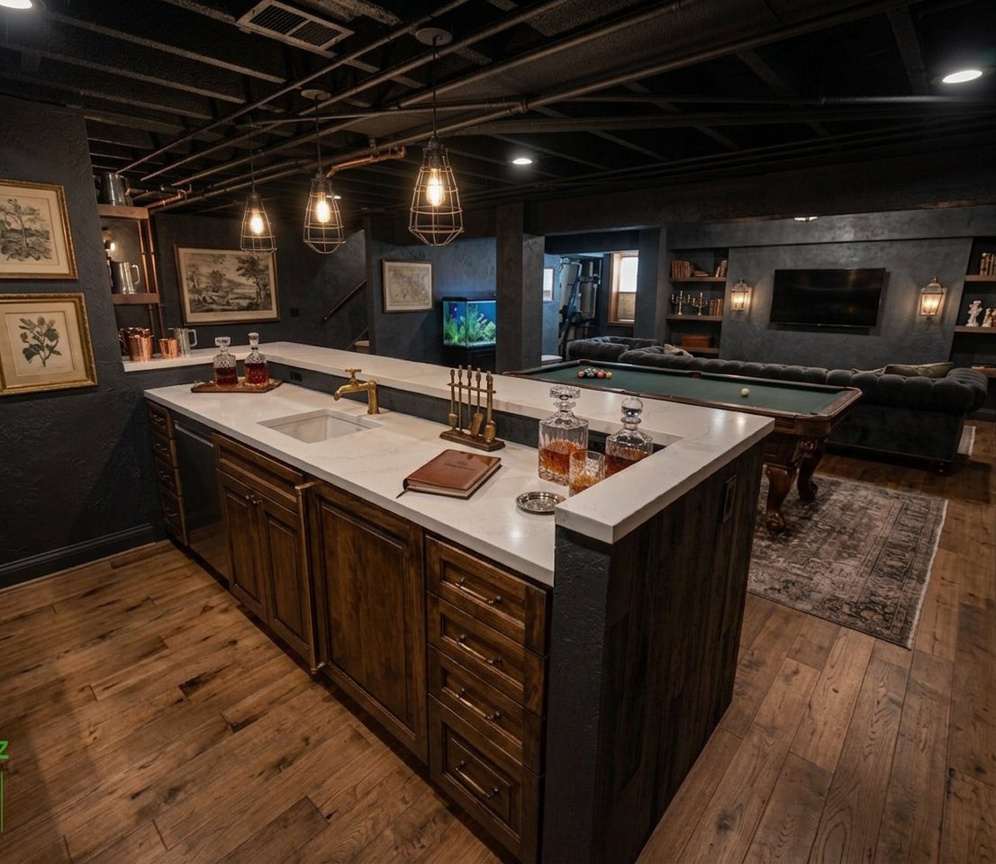 French Provincial Basement