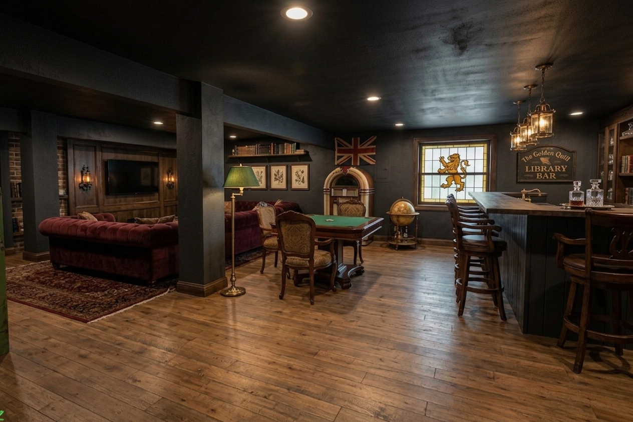 Traditional Basement