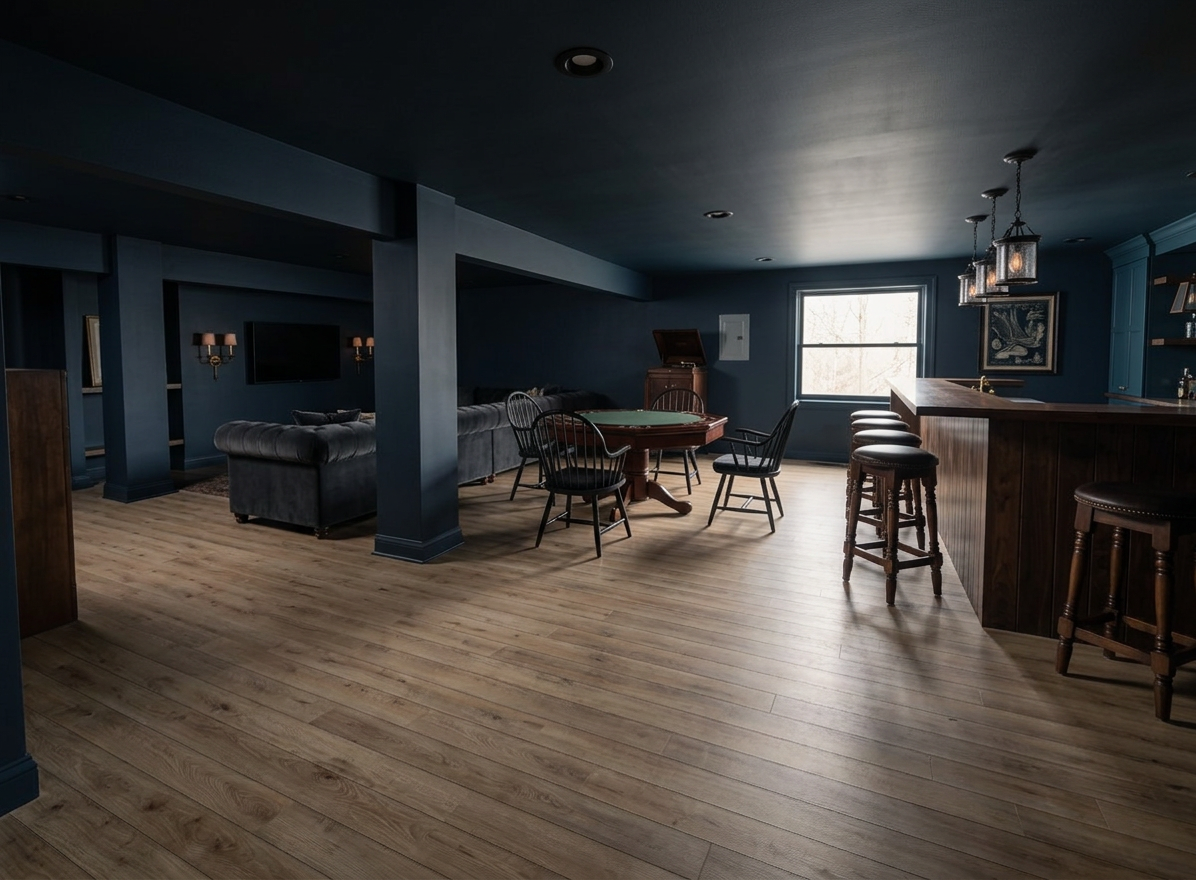 Modern Colonial Basement