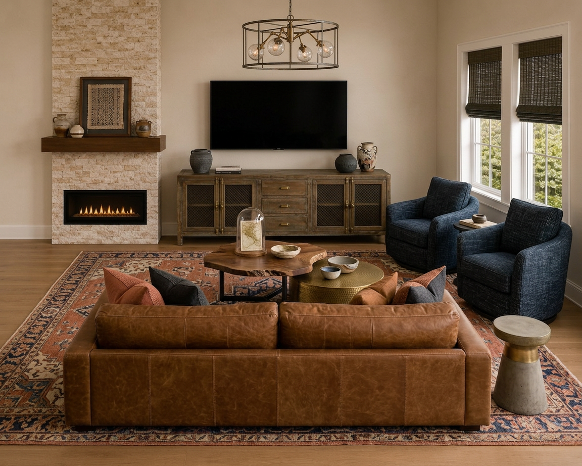 Artisanal Industrial Interior Design
