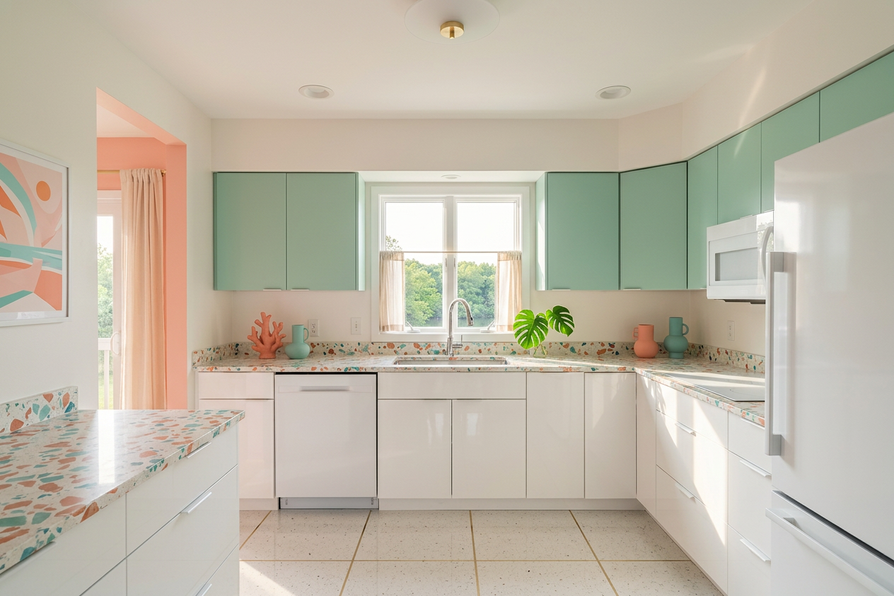 South Beach Modern Kitchen
