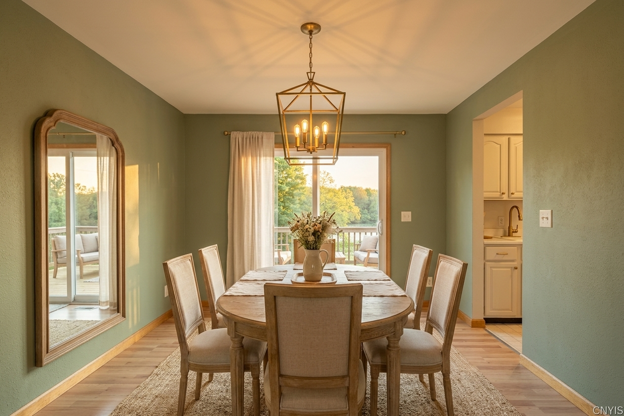 Transitional Dining Room