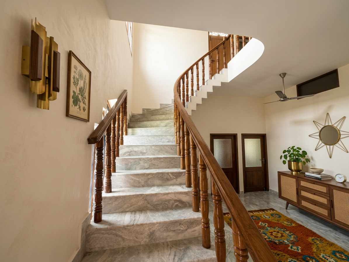 Mid Century Modern Entryway