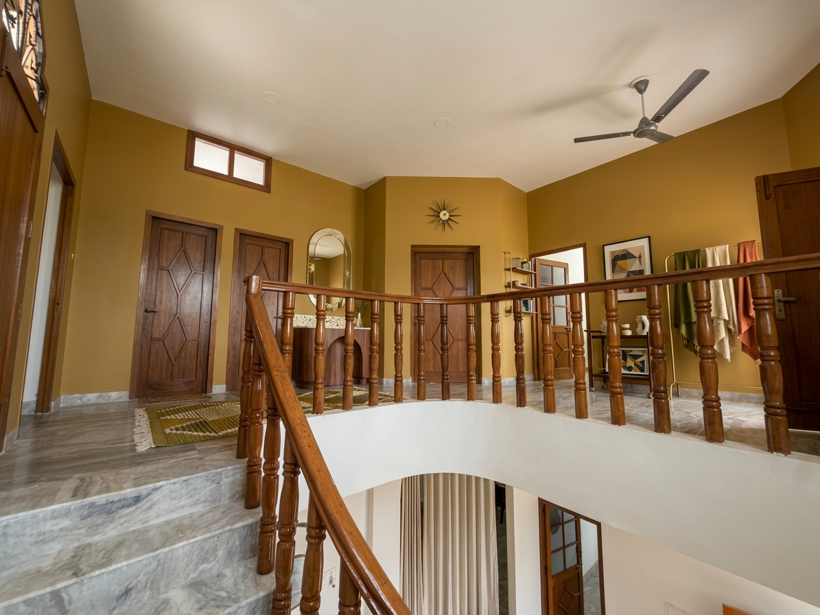 Mid Century Modern Entryway