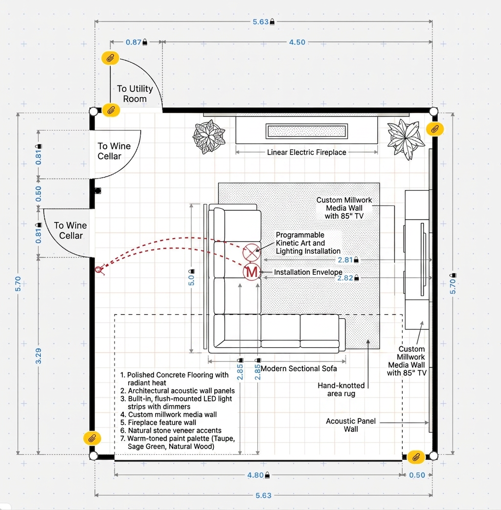 Modern Basement