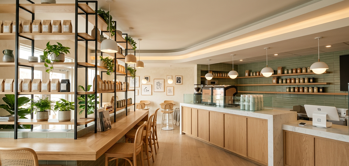 Scandinavian Coffee Shop
