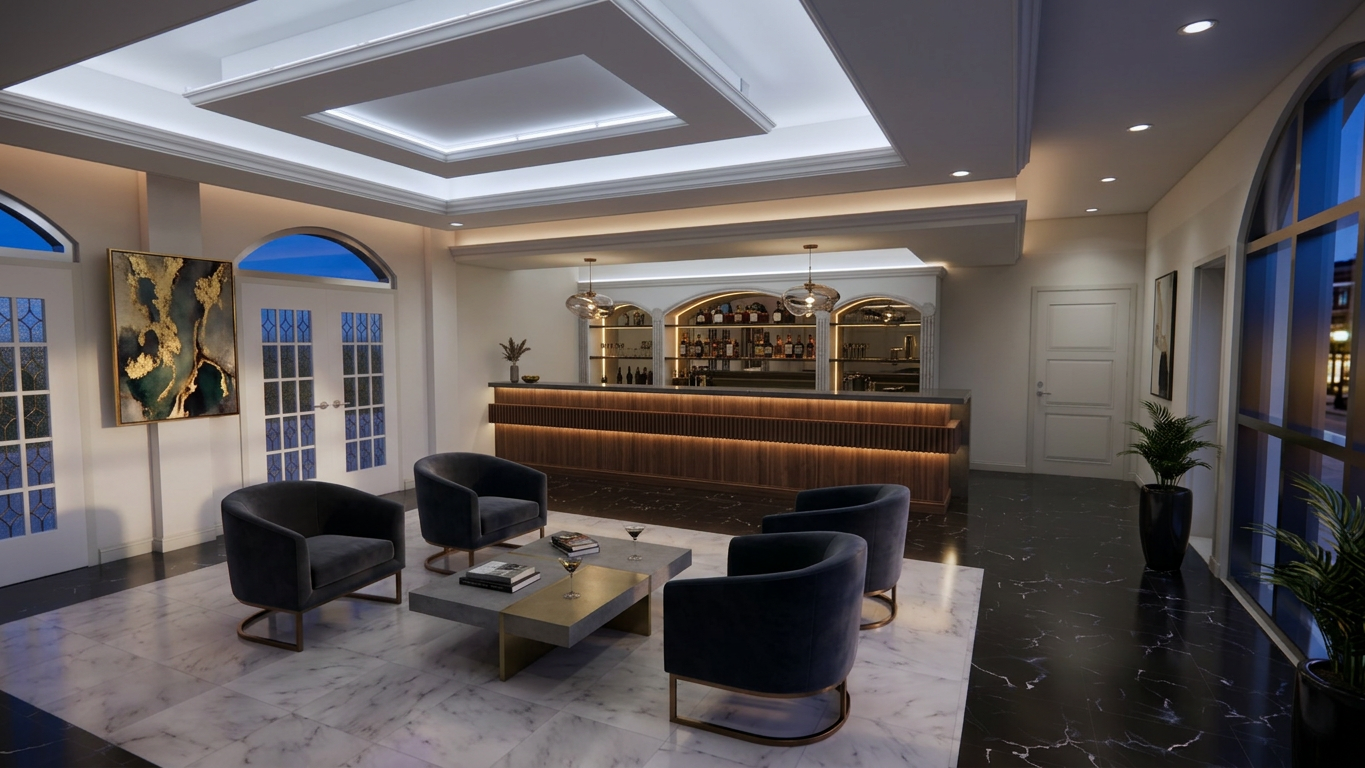 Modern Bar Area