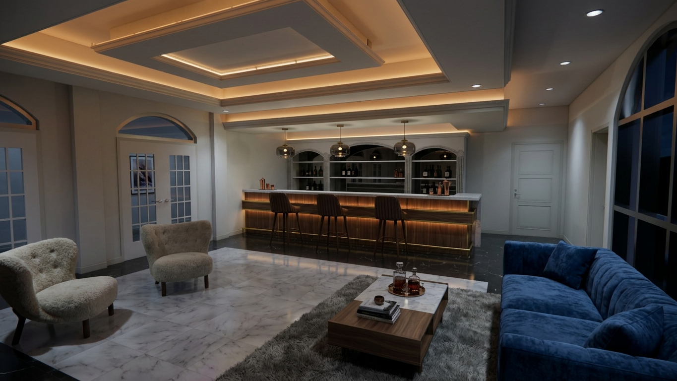 Modern Bar Area