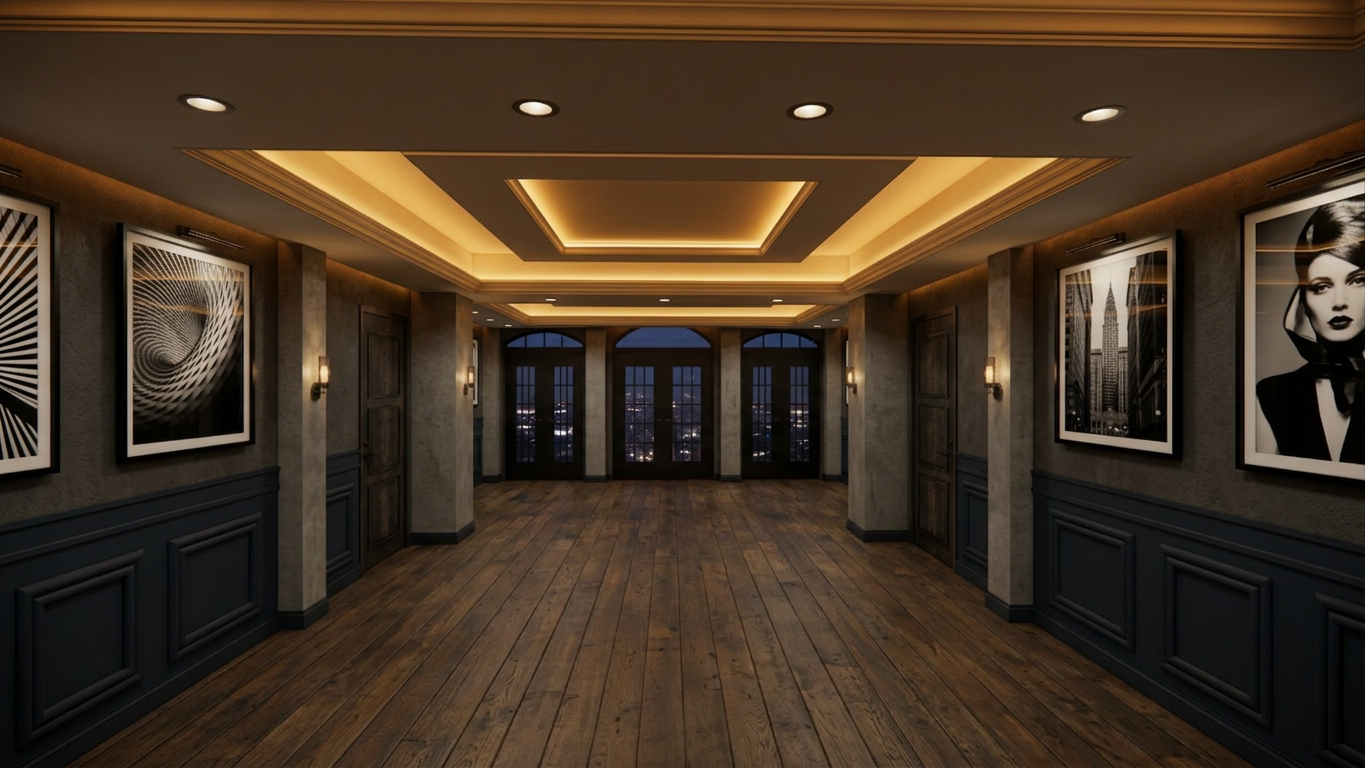 Loft Style Entryway