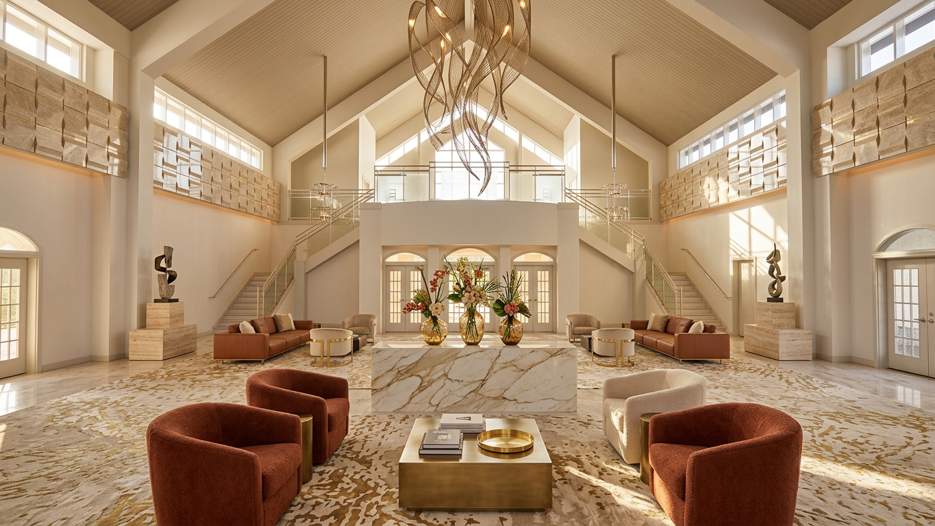 Modern Reception Area