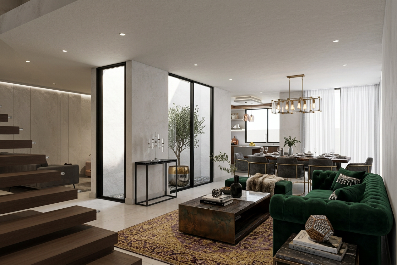 Industrial Glam Interior Design