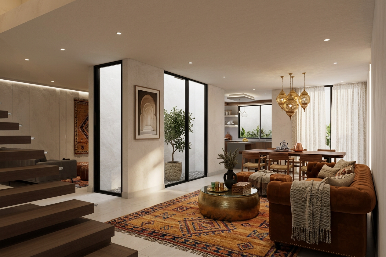 Moroccan Modern Interior Design