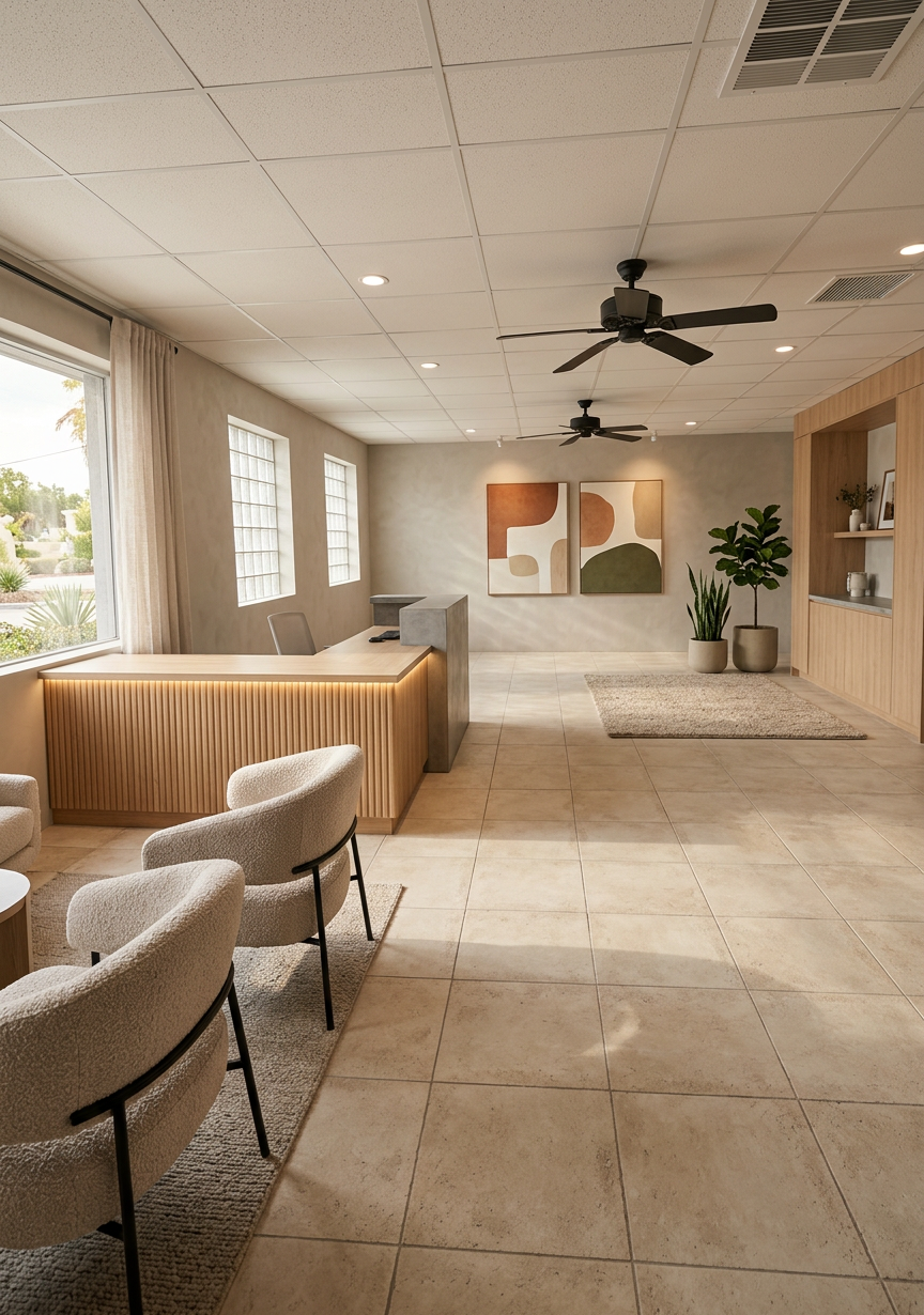 Modern Reception Area