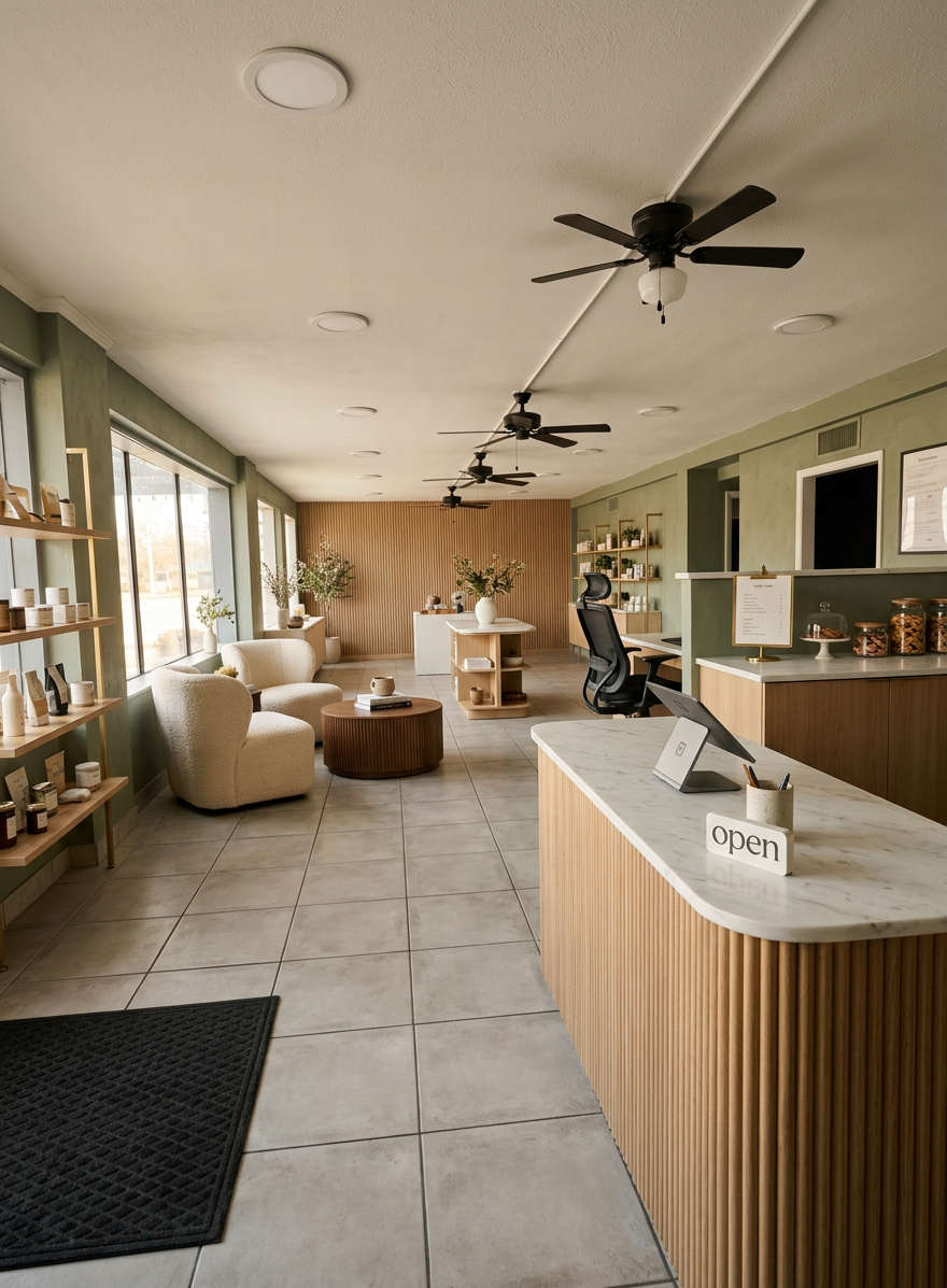 Modern Reception Area
