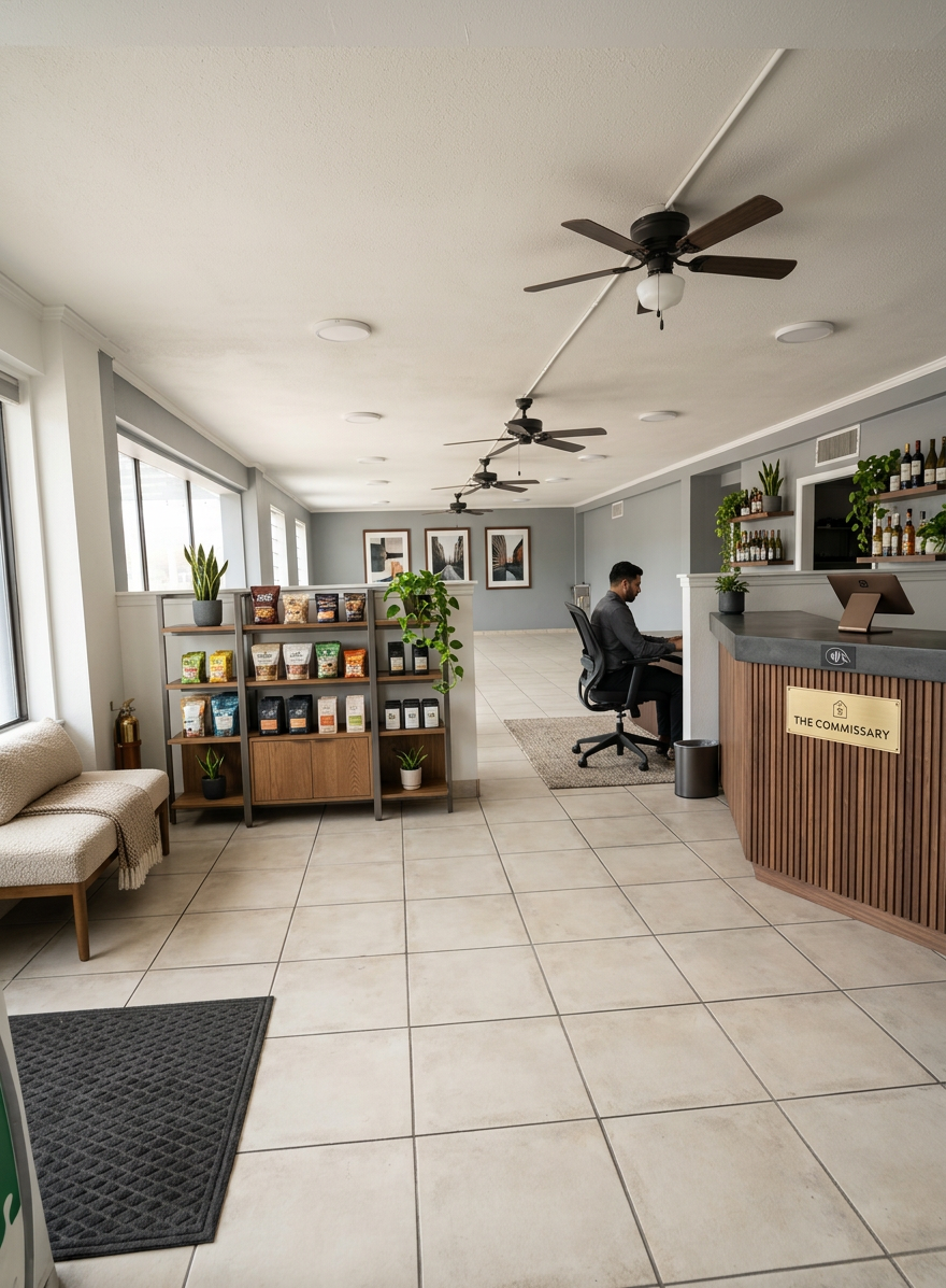 Urban Modern Reception Area