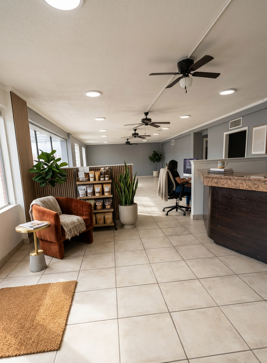 Urban Modern Reception Area