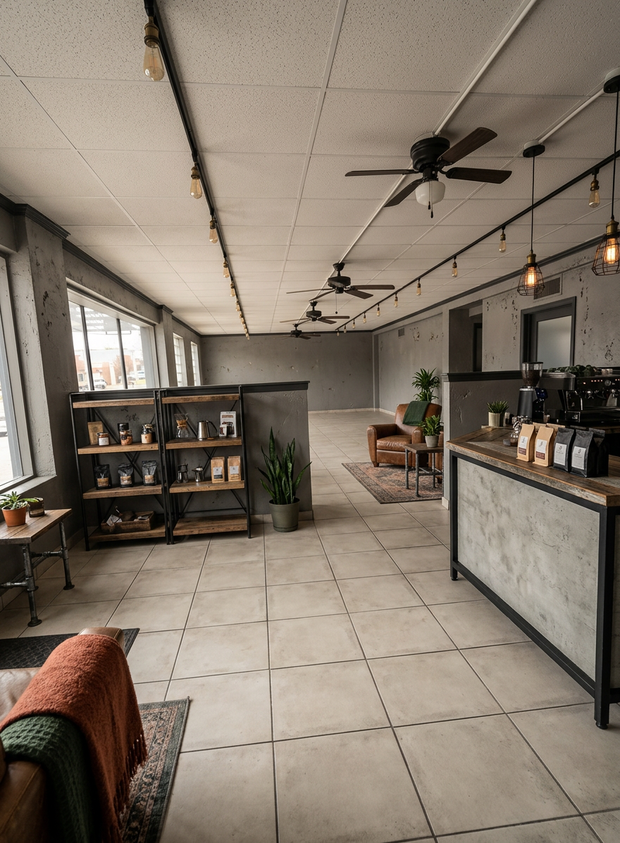 Industrial Coffee Shop