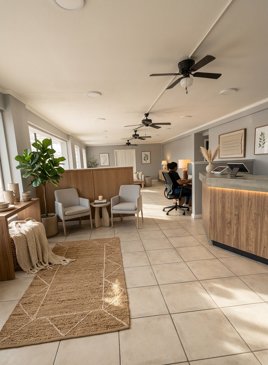 Modern Reception Area