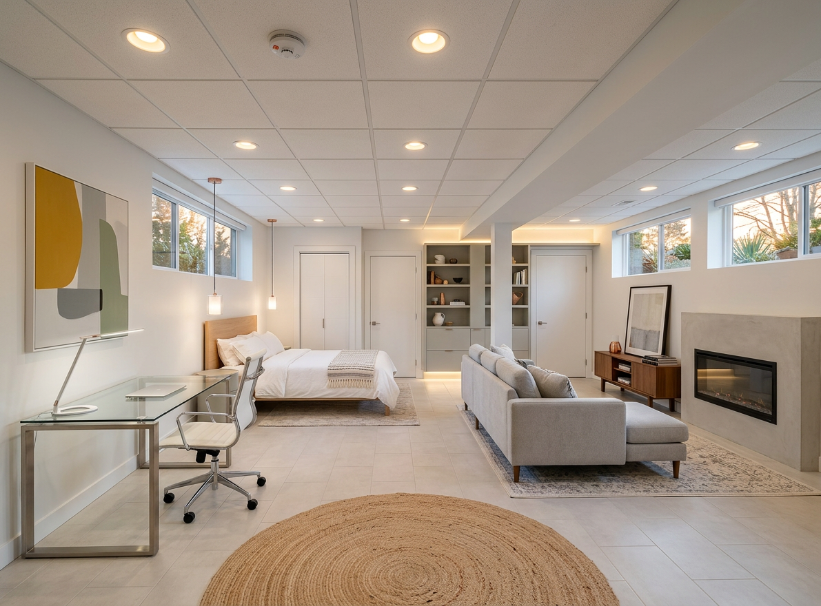 Modern Basement