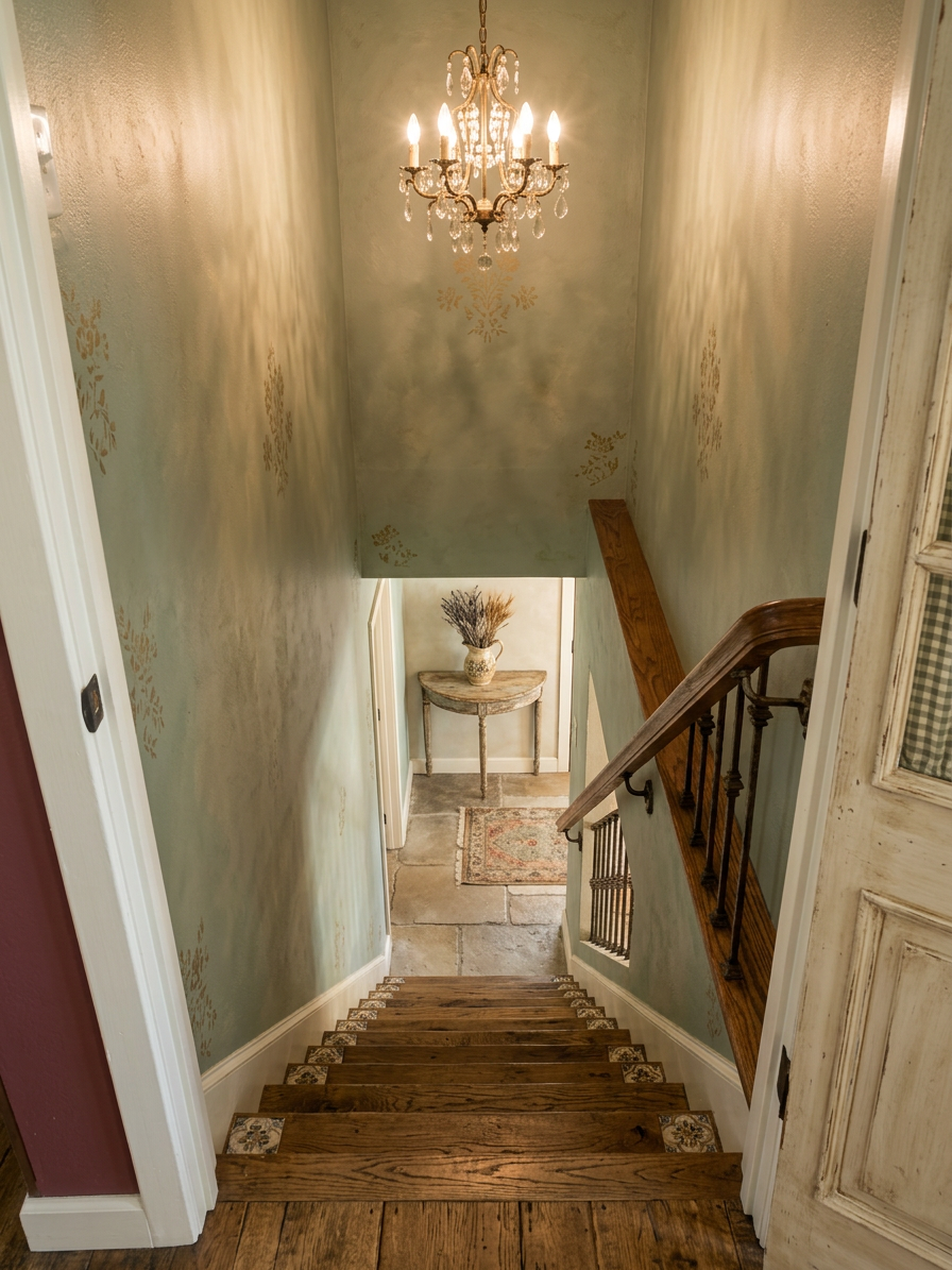 French Provincial Staircase