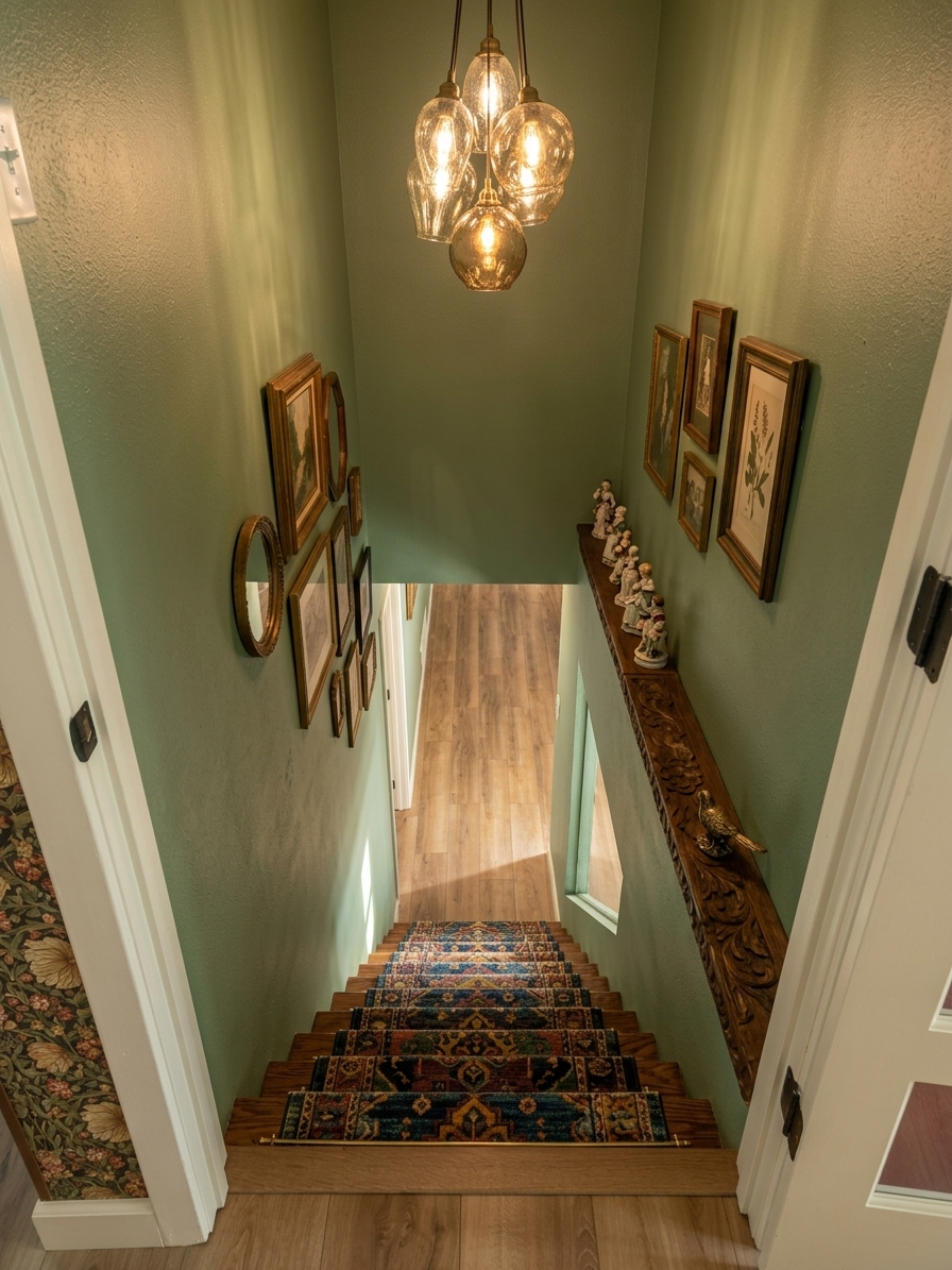 Eclectic Staircase