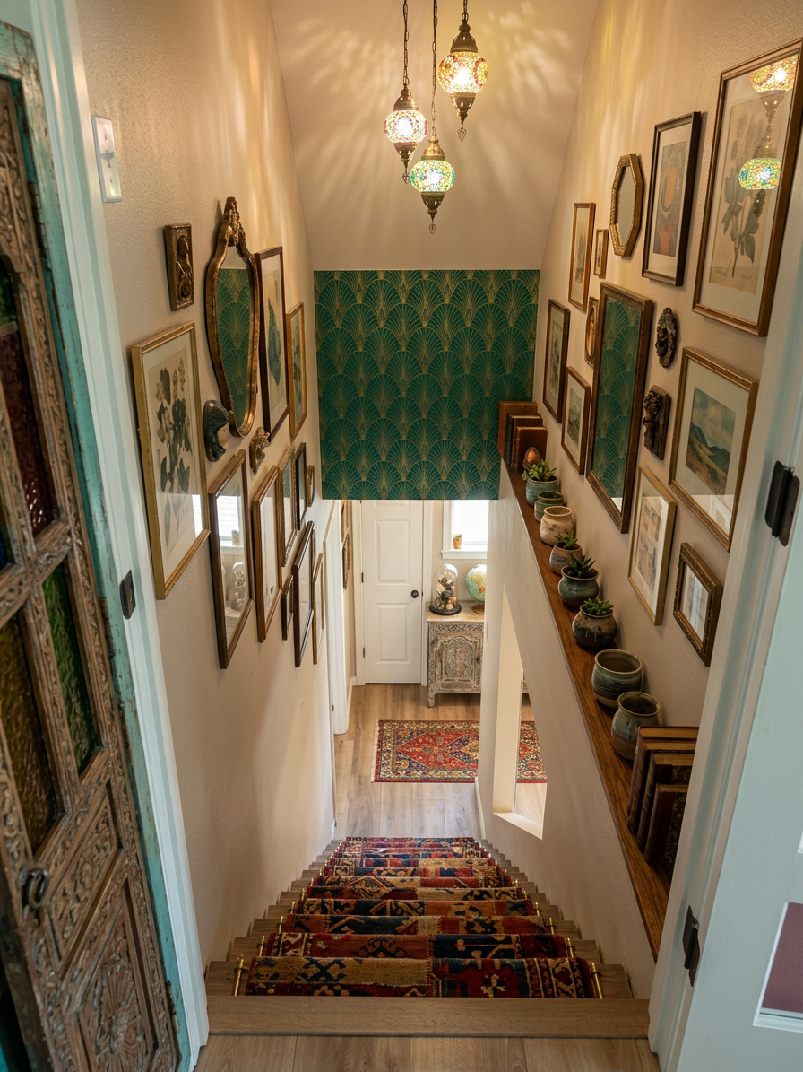 Eclectic Staircase