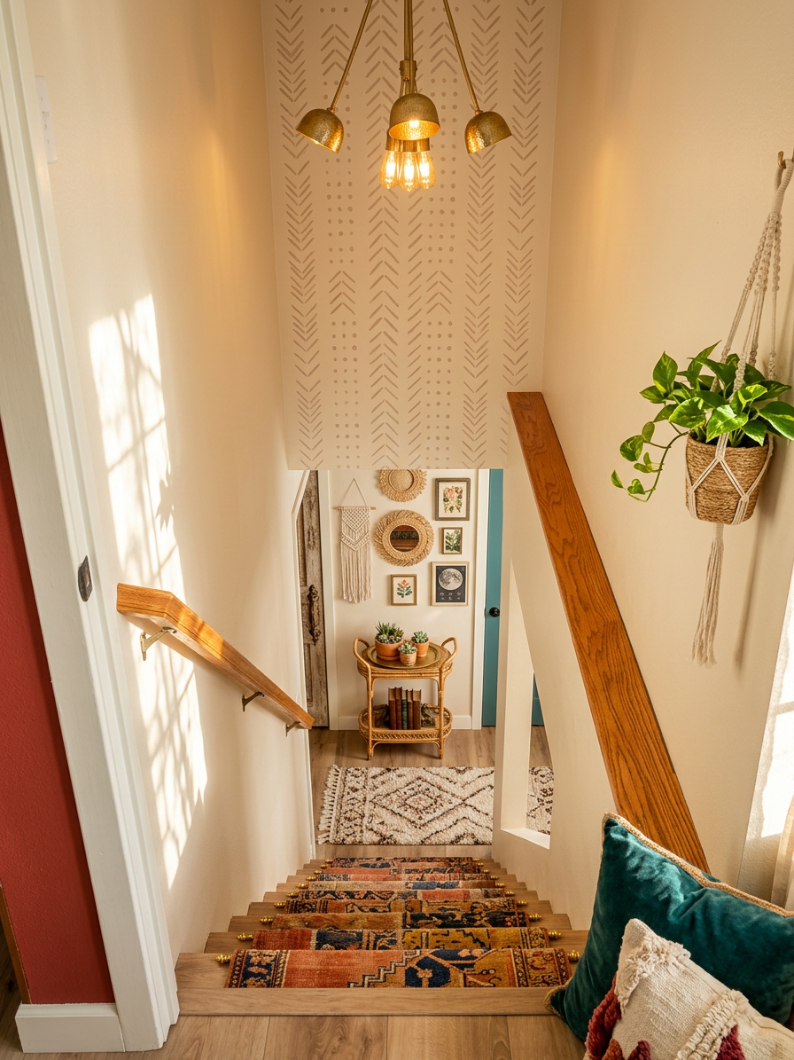 Boho Chic Staircase