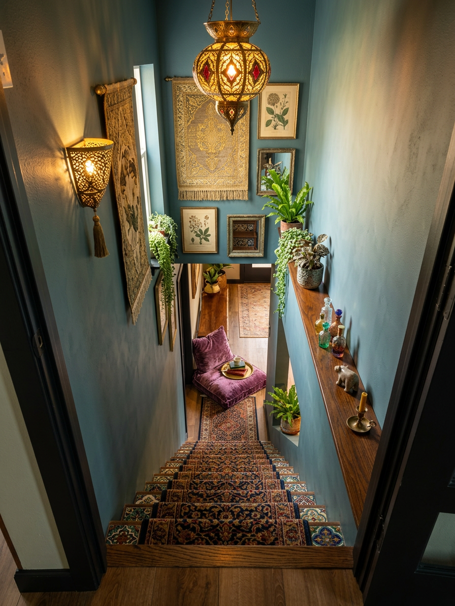 Haute Bohemian Staircase