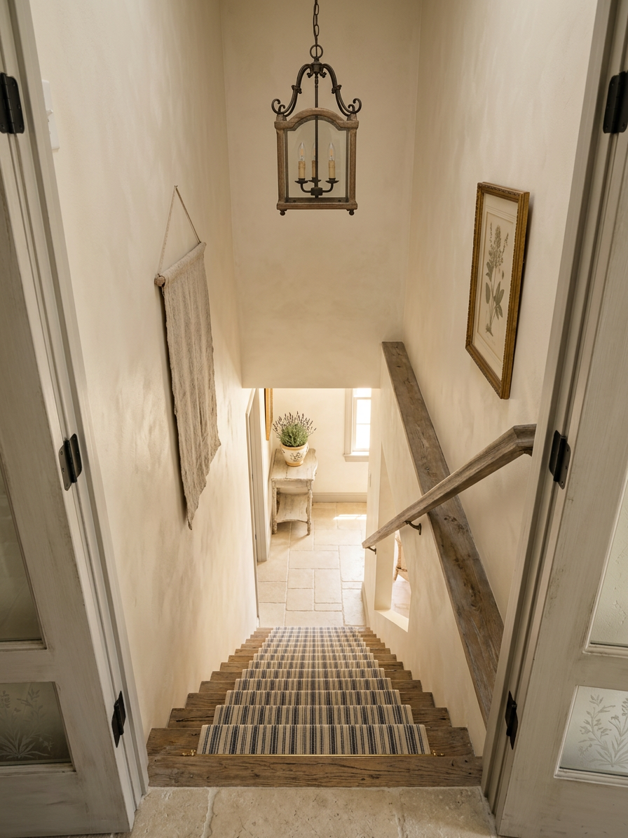 French Country Staircase