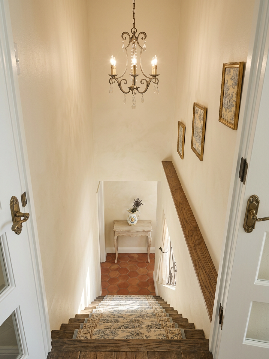 French Provincial Hallway