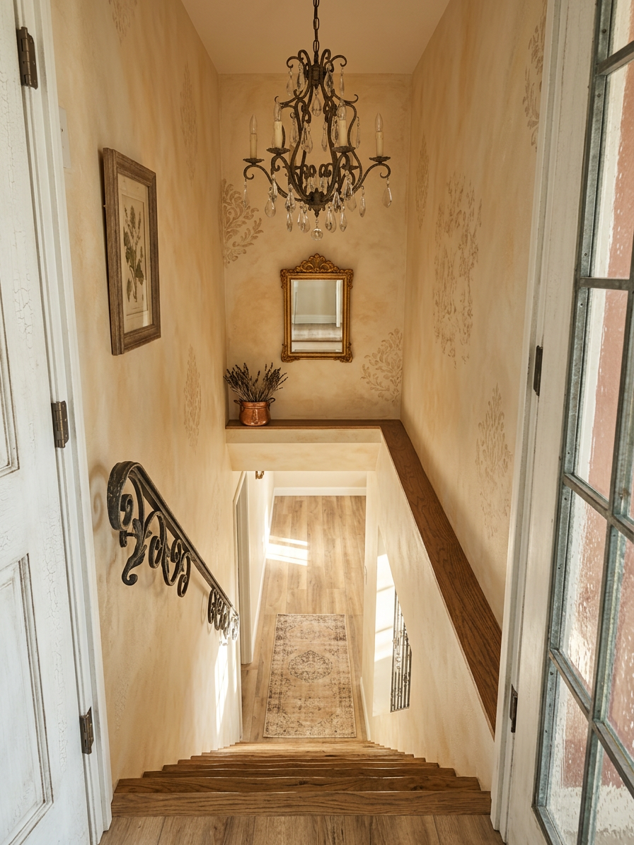 French Provincial Staircase