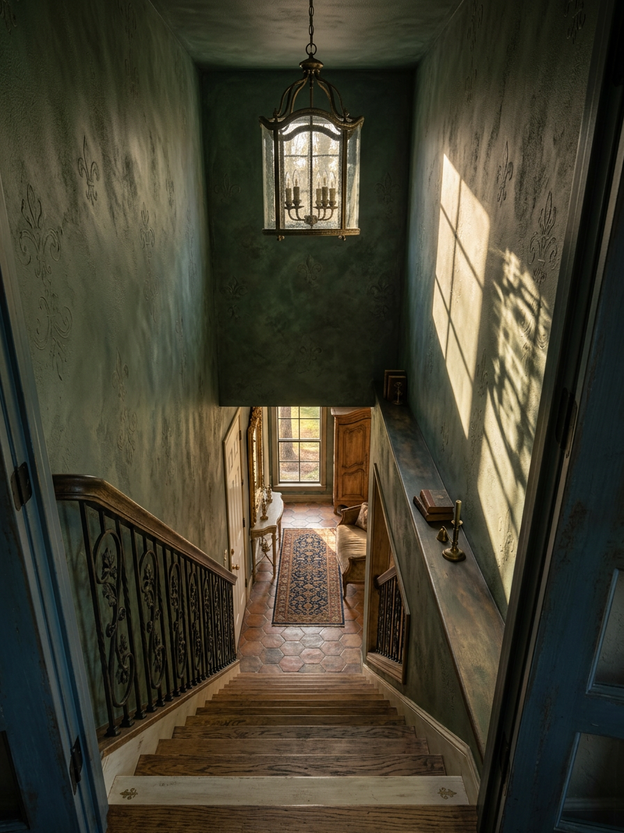 French Provincial Staircase