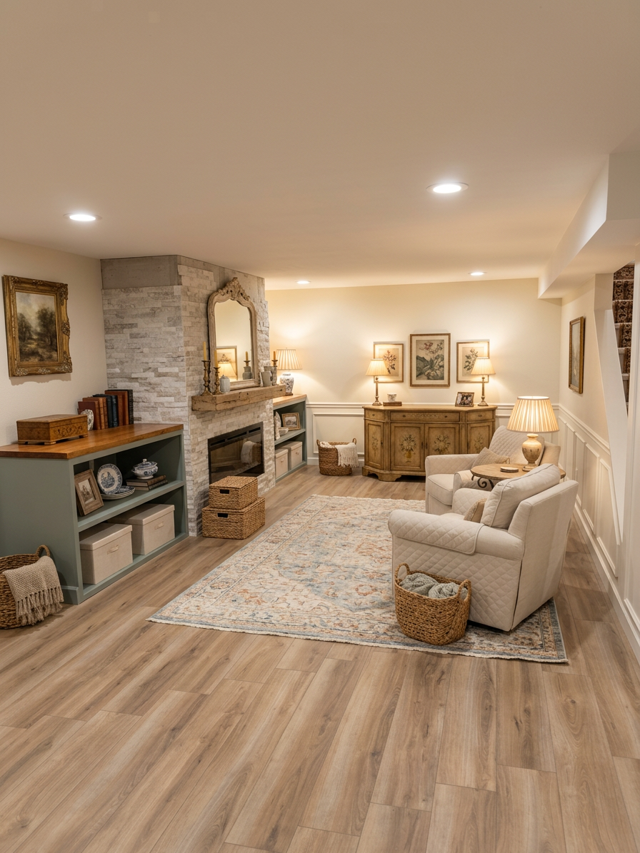 French Provincial Family Room