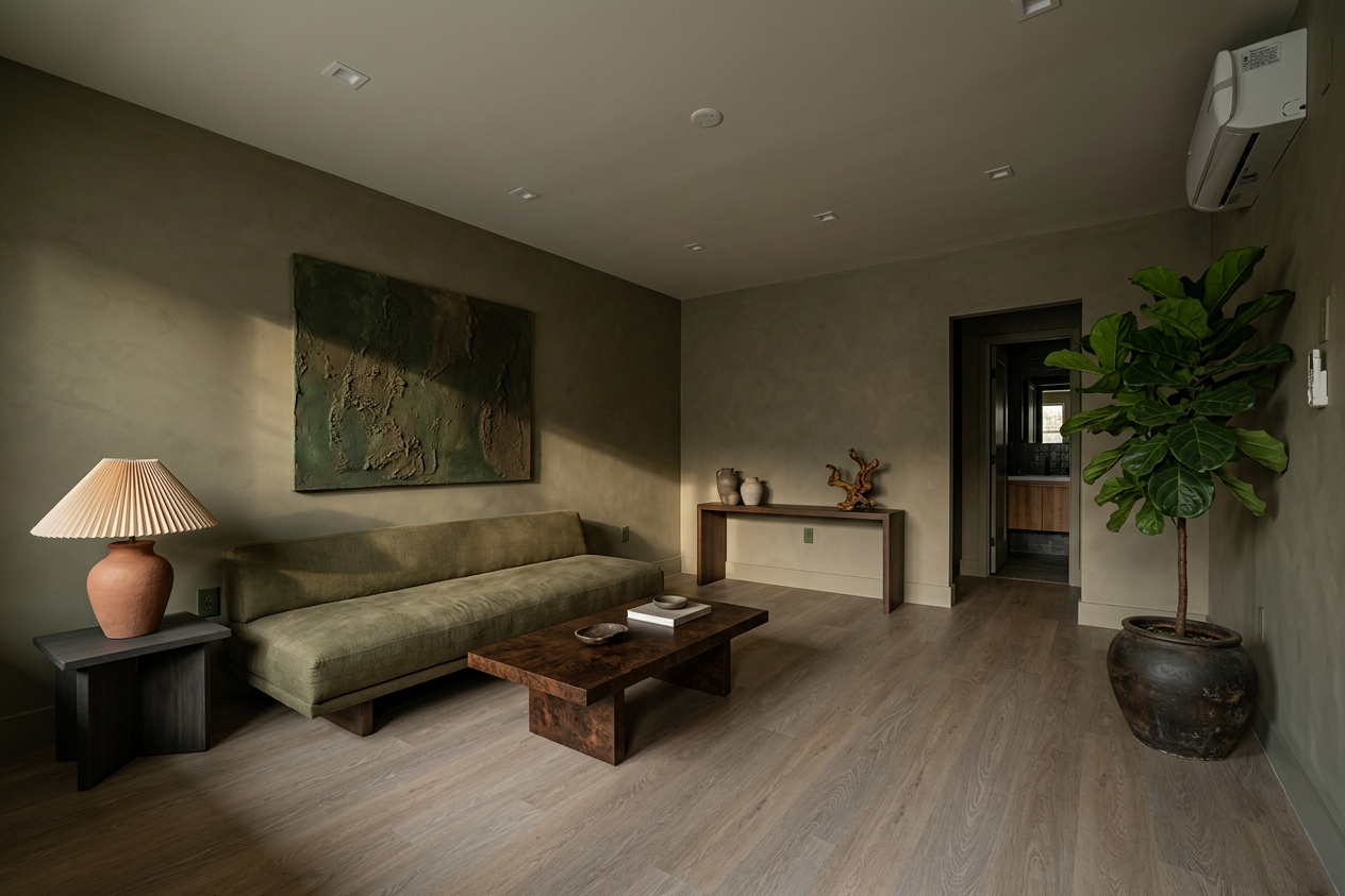 Earthy Minimalism Interior Design