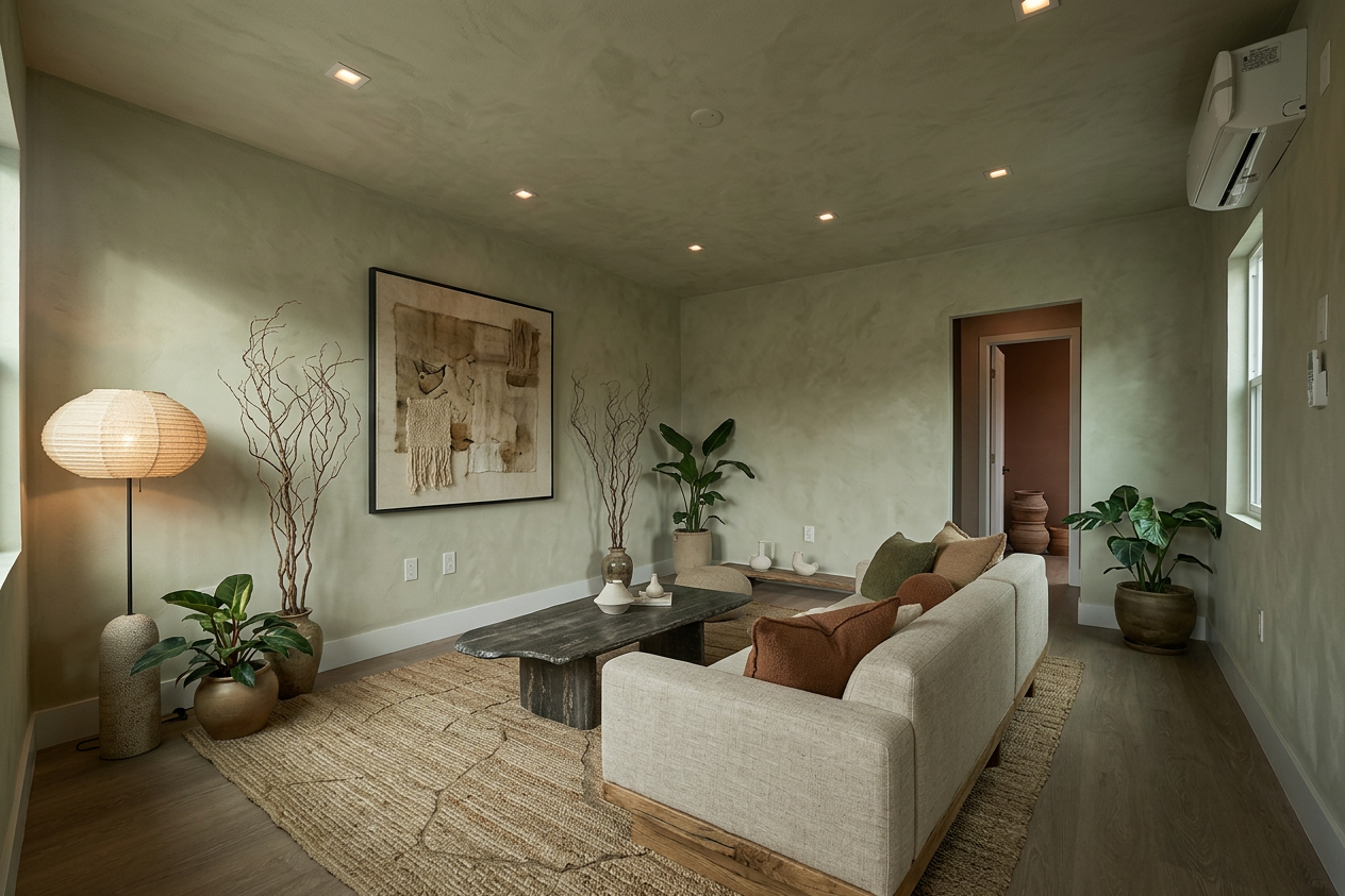 Earthy Minimalism Interior Design