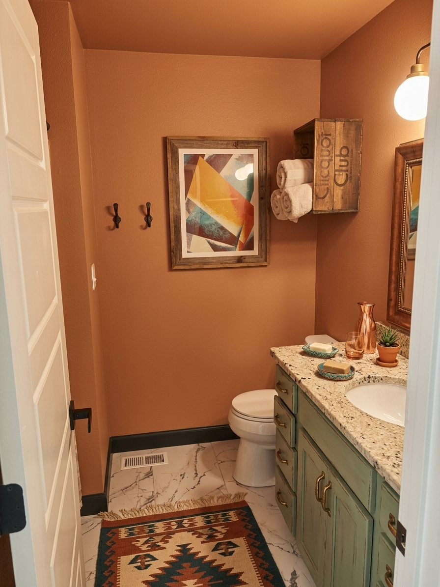 Southwestern Bathroom