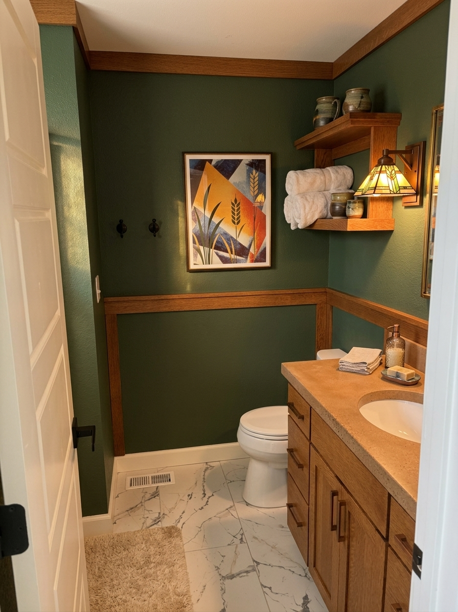 Prairie Style Bathroom