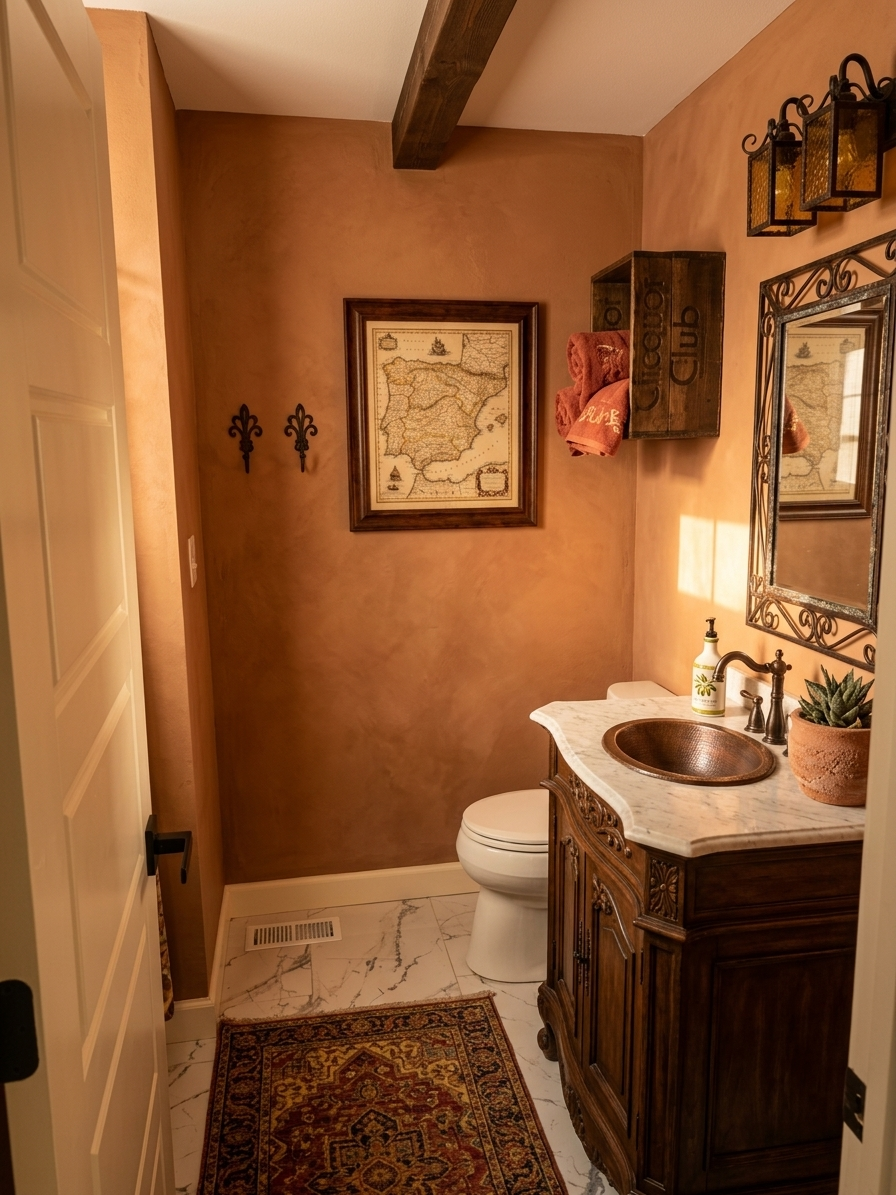 Spanish Revival Bathroom