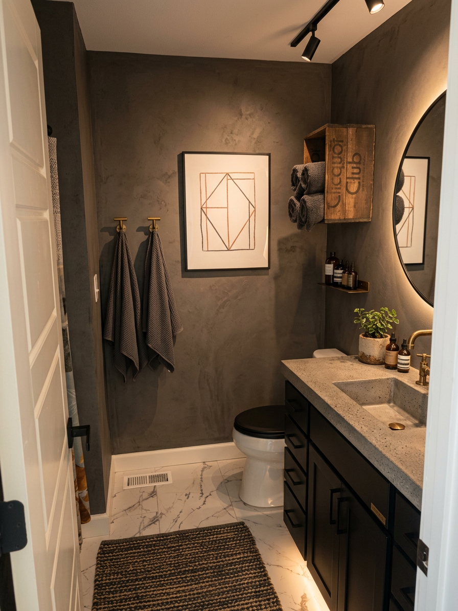 Industrial Minimalist Interior Design