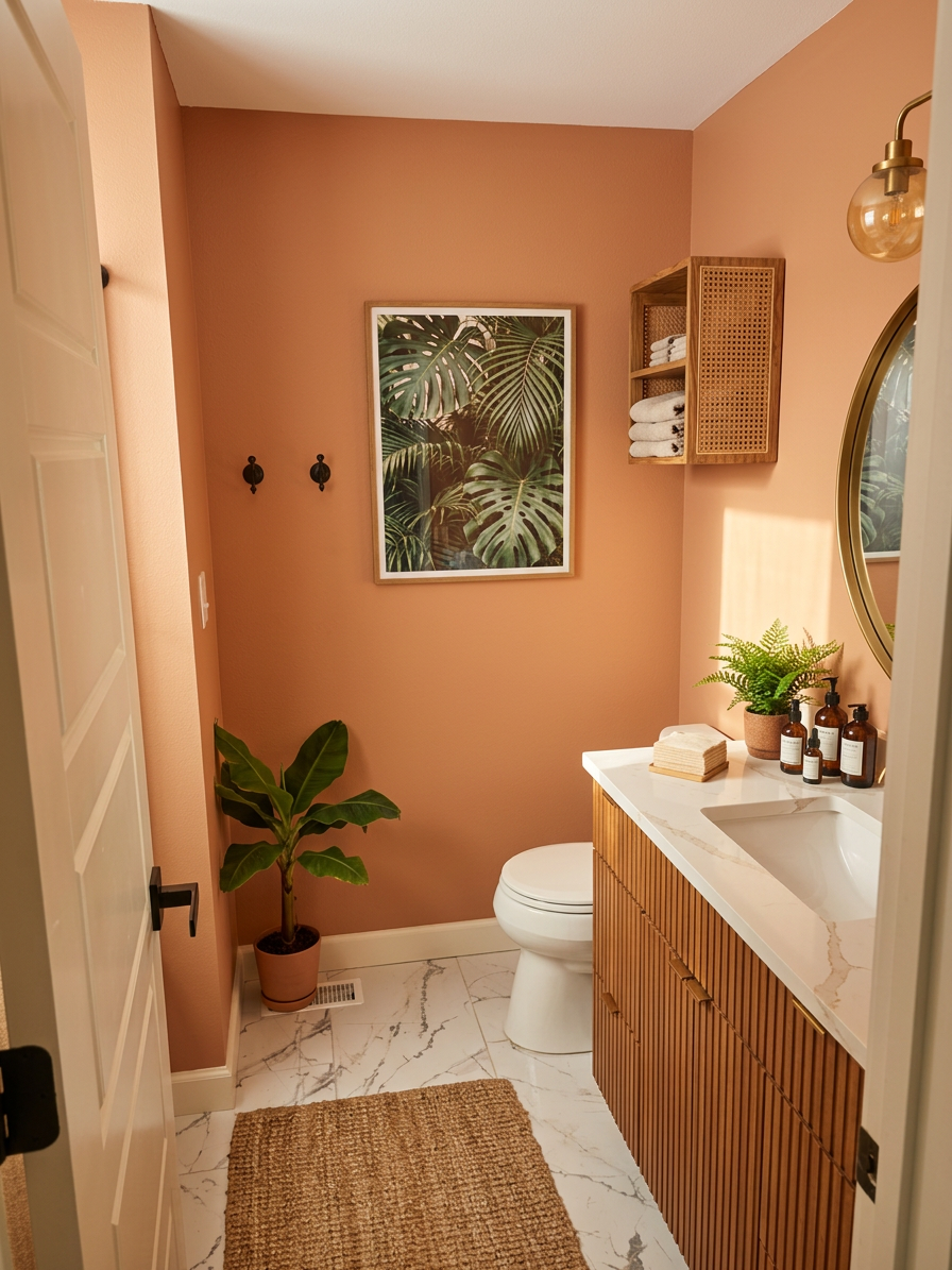 Modern Tropical Bathroom