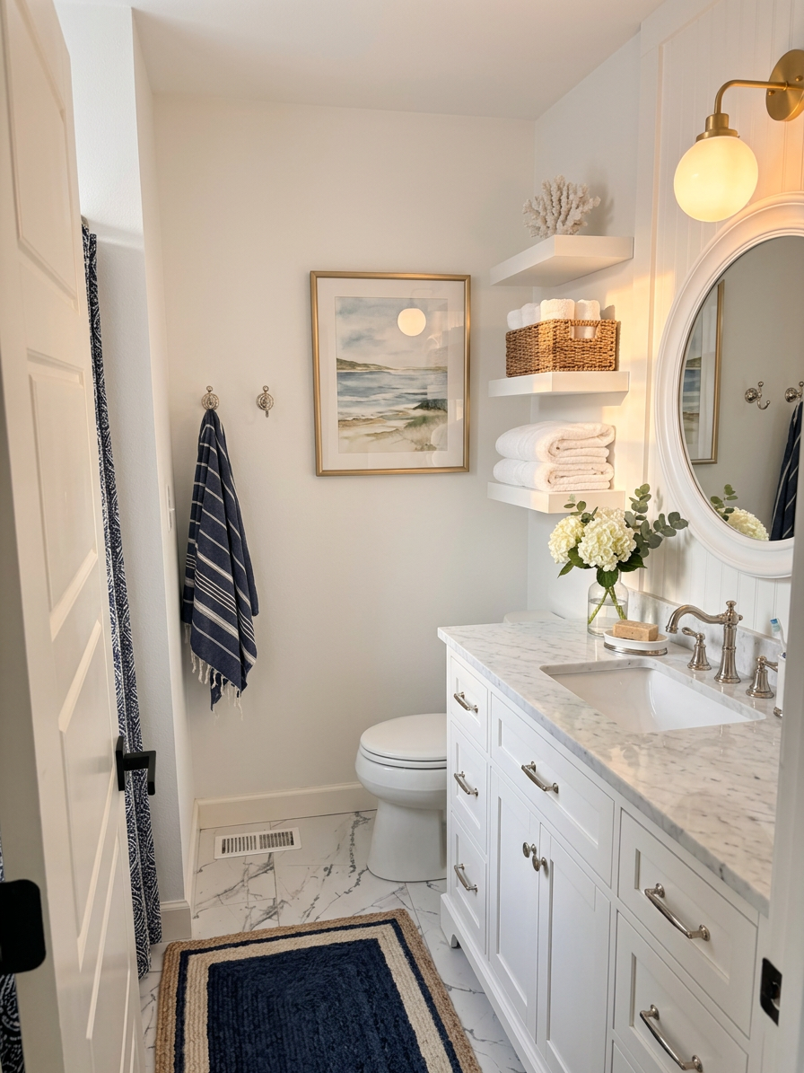 Hamptons Style Bathroom