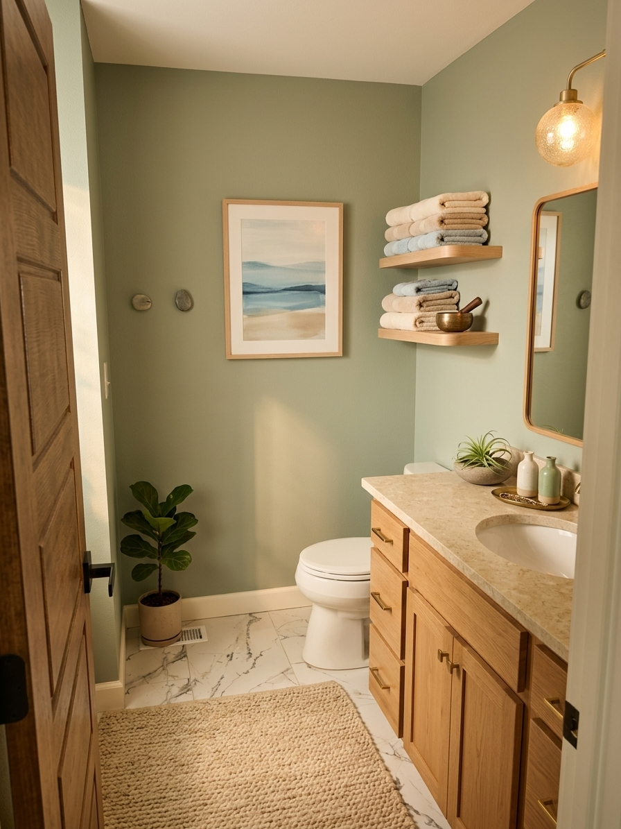 Feng Shui Bathroom